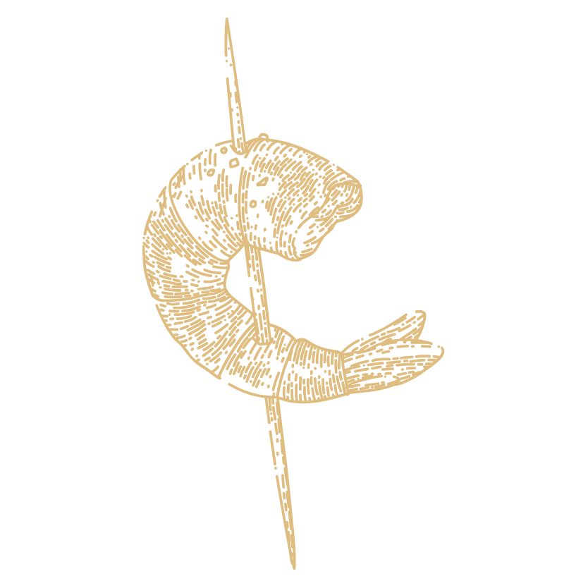 Grilled shrimp
